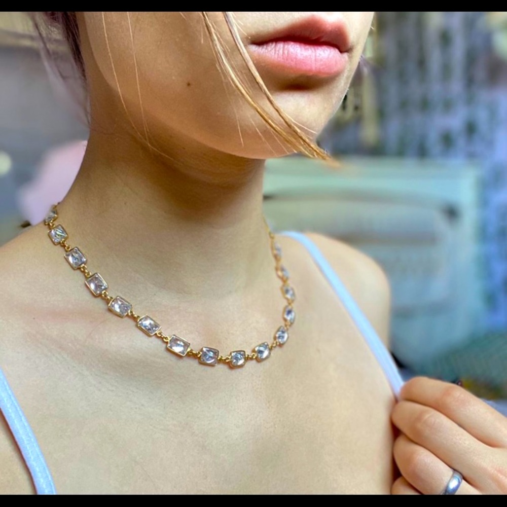 Genuine moonstone necklace, originally $100